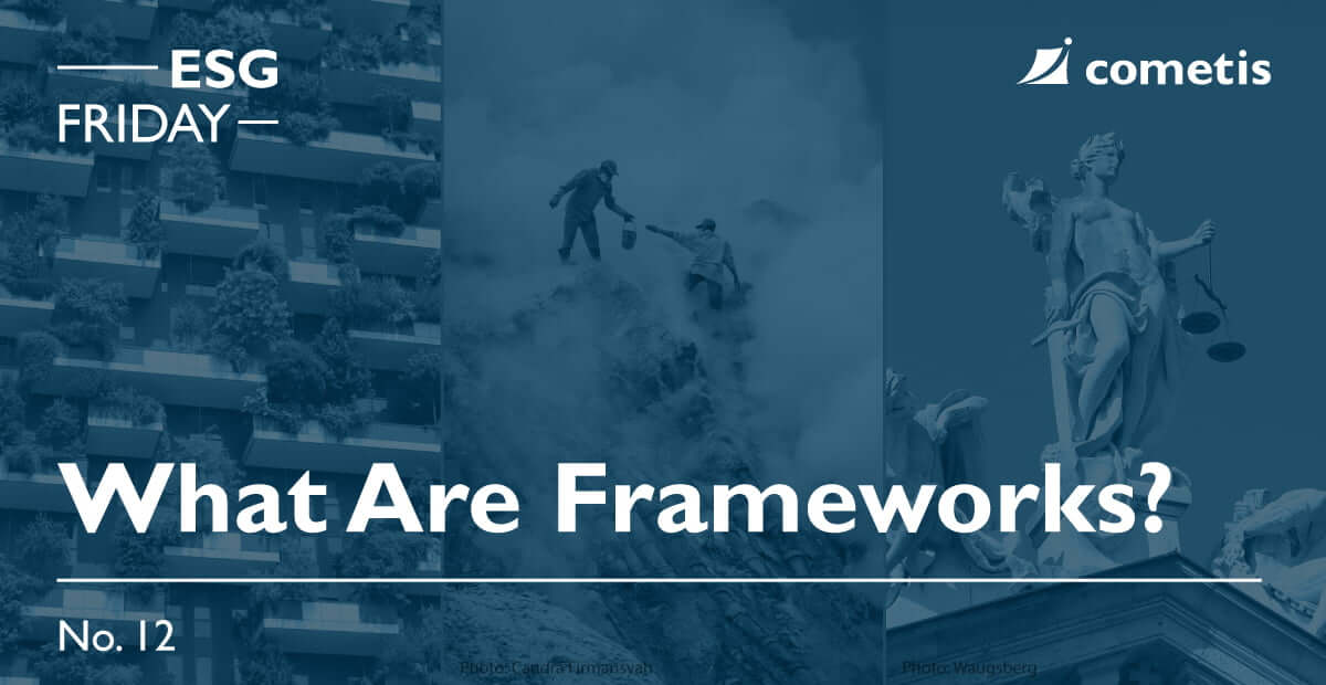 ESG Banner - What Are Frameworks? 