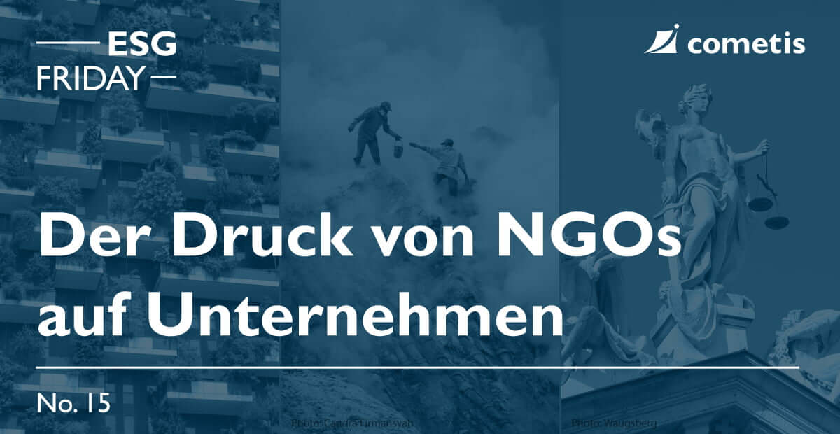 ESG Banner-Der Druck von NGOs auf Unternehmen