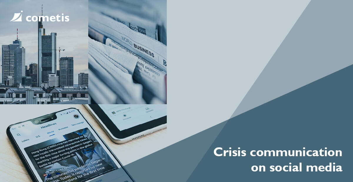 Banner Social media for crisis communication?