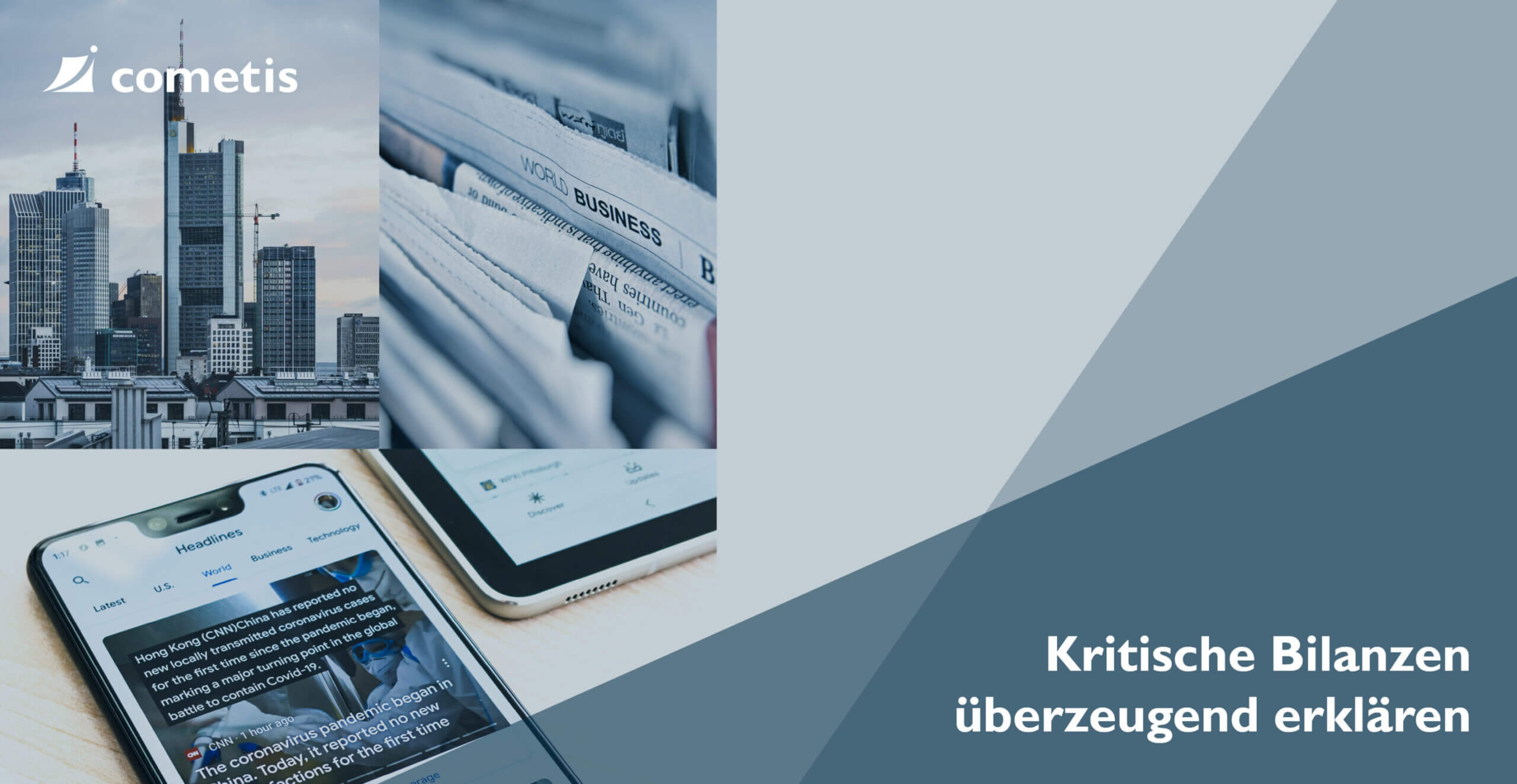 Wie Sie kritische Bilanzen überzeugend erklären